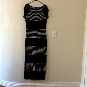 Cap sleeve maxi dress